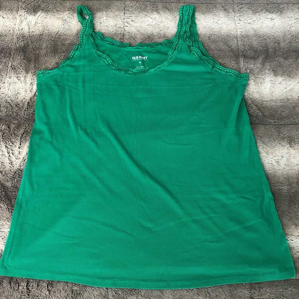 Old Navy strap lace tank top 3x